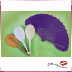 Leques com Forma de Pétalas 19 cm