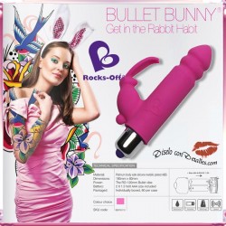 Bullet Bunny Coelhinho vibrador Rosa 10V