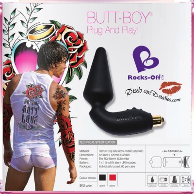 Butt-Boy 7V Estimulador Ponto G Masculino
