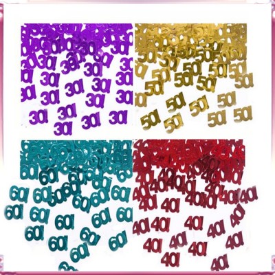 Confetes Aniversários