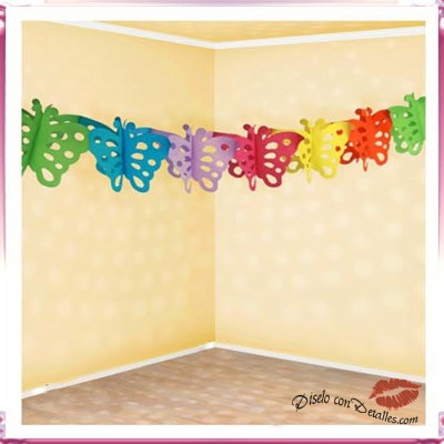 Grinaldas de Borboletas 3 M