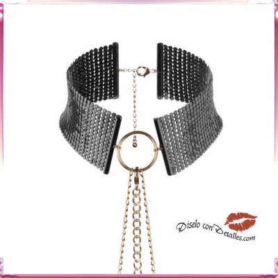 Collar Dorado o Negro para juegos eroticos