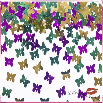 Confettis Mariposas de Colores 15 gr