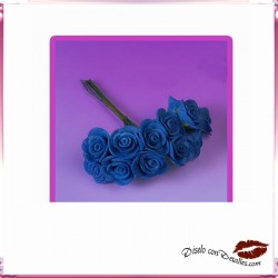Ramalhete 12 Rosas Azules