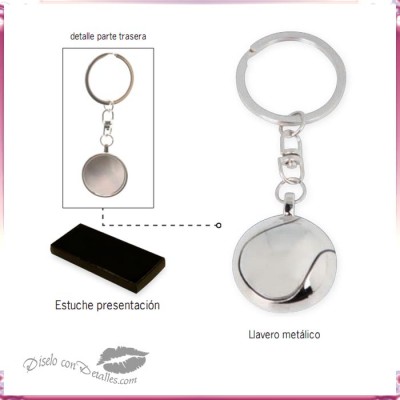 Chaveiro Metal Bola Tênis