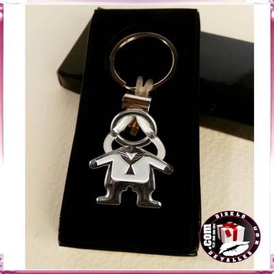 Llavero Metal Brillo Niño Comunión