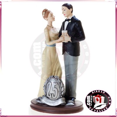 Figura para Bolos 25 Aniversário