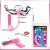 Boboleta Rosa triple estimulação