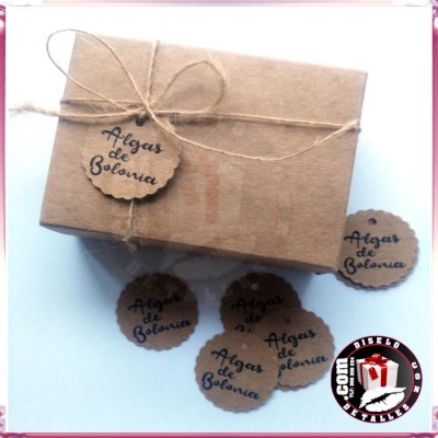 Caja Kraft rectangular 8,5 x 6,2 x 3,3 cm 