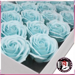 Rosas de Jabón Packs 25 uds Azul