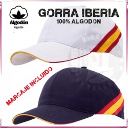 Gorra de Algodón Iberia Algodón Personalizada