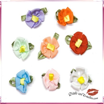 Flores Cetim Saco 50 uds